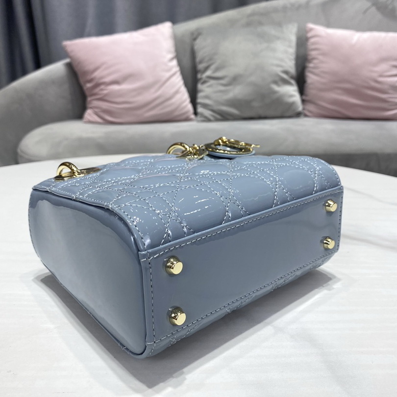 MINI LADY DIOR LAMBSKIN BAG, Strap long about 120cm, Christian Dior CD Handbags