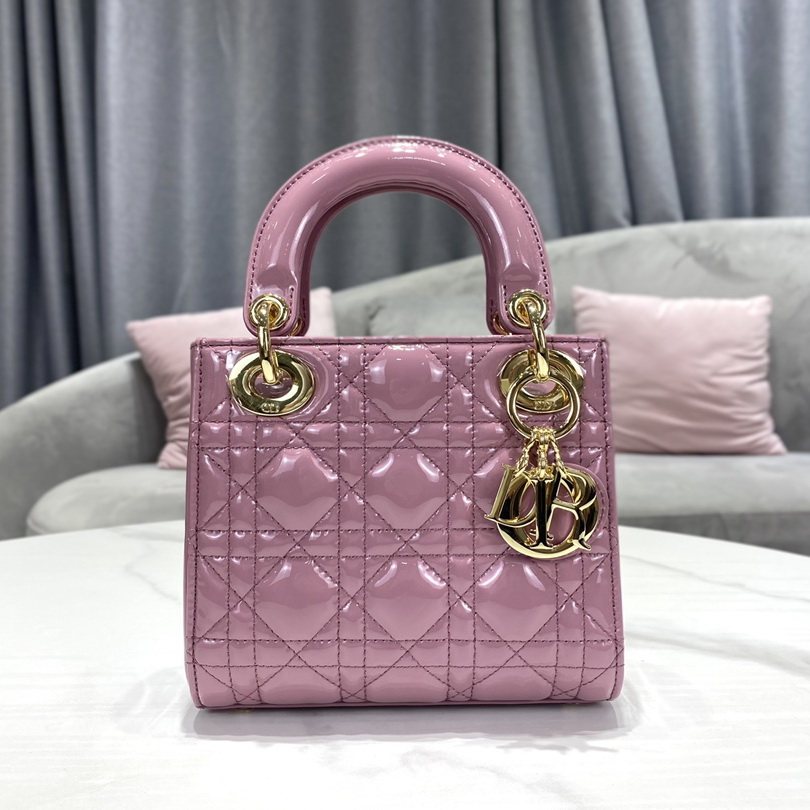 MINI LADY DIOR LAMBSKIN BAG, Strap long about 120cm, Christian Dior CD Handbags