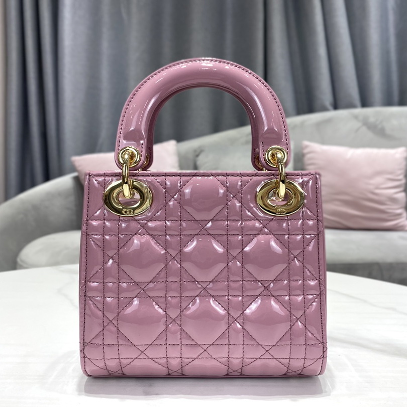 MINI LADY DIOR LAMBSKIN BAG, Strap long about 120cm, Christian Dior CD Handbags