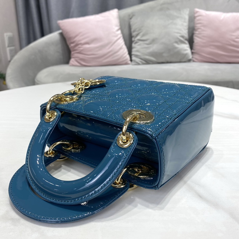 MINI LADY DIOR LAMBSKIN BAG, Strap long about 120cm, Christian Dior CD Handbags