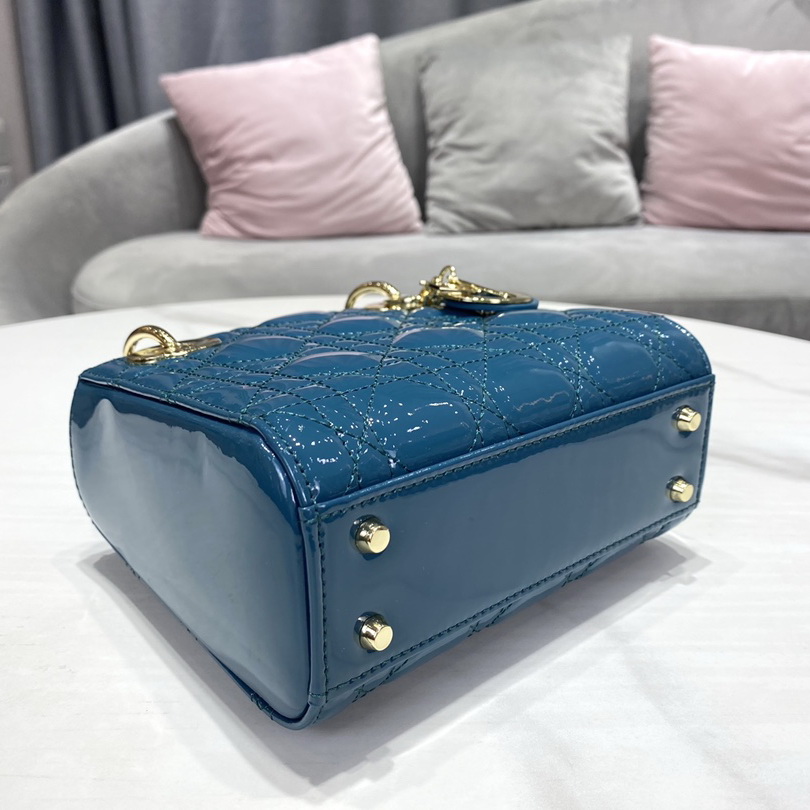 MINI LADY DIOR LAMBSKIN BAG, Strap long about 120cm, Christian Dior CD Handbags