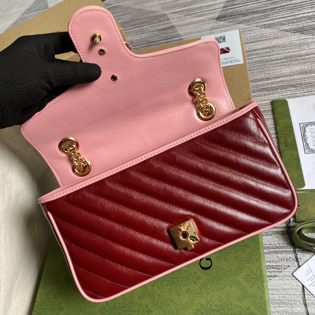 443497 GG Marmont small shoulder bag