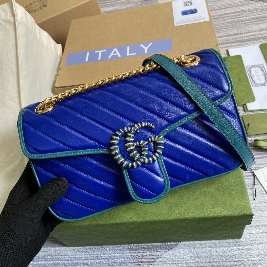 443497 GG Marmont small shoulder bag