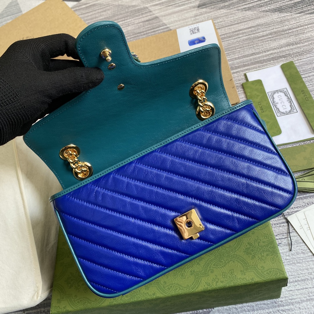 443497 GG Marmont small shoulder bag