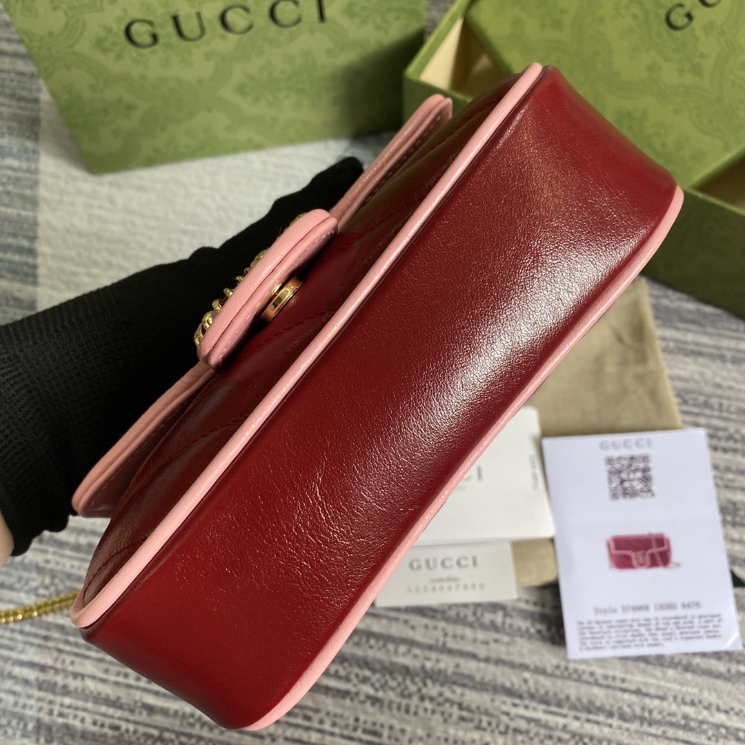 574969 GG Marmont super mini bag, GUCCI Mini Bags for Women