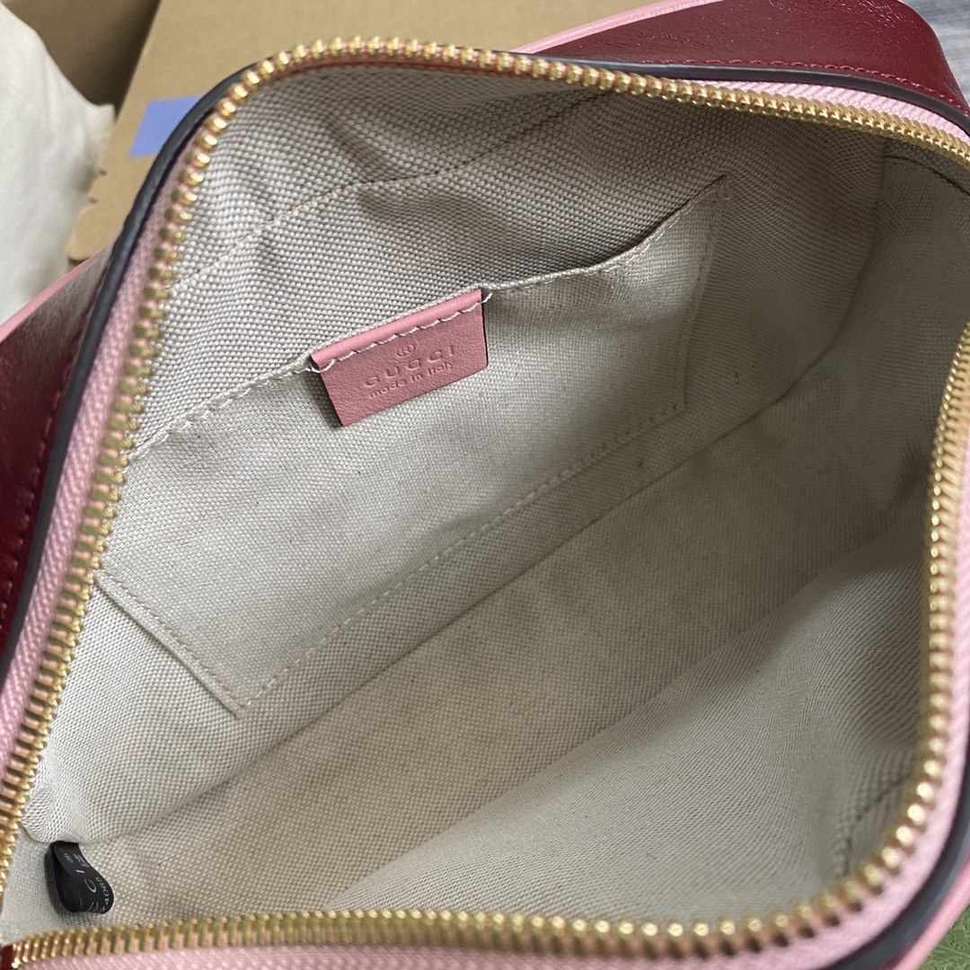 447632 GG Marmont Multicolor small shoulder bag