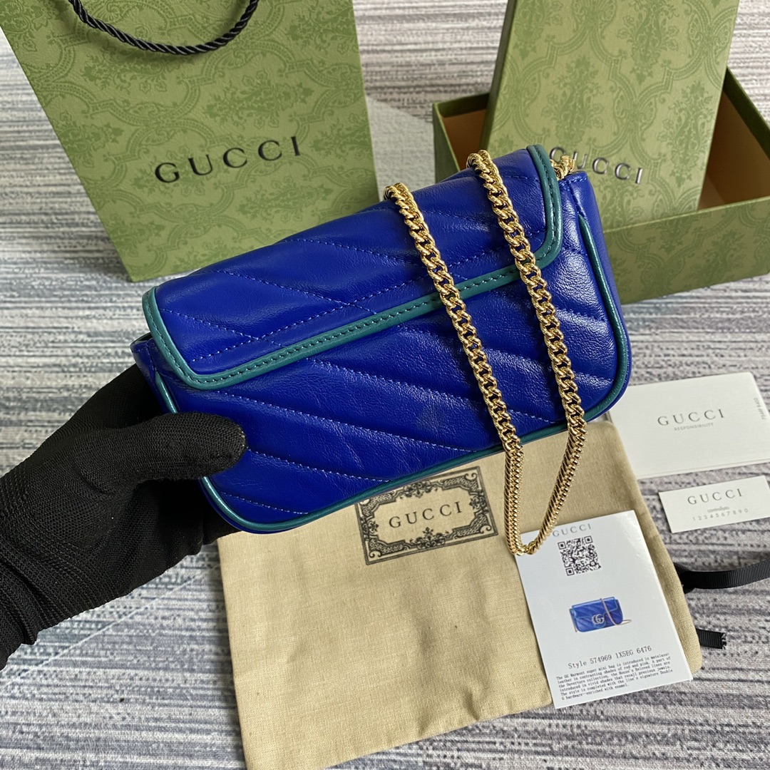 574969 GG Marmont super mini bag, GUCCI Mini Bags for Women