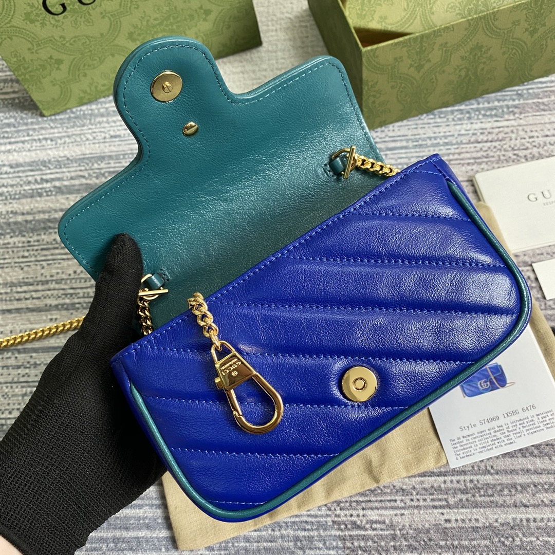 574969 GG Marmont super mini bag, GUCCI Mini Bags for Women