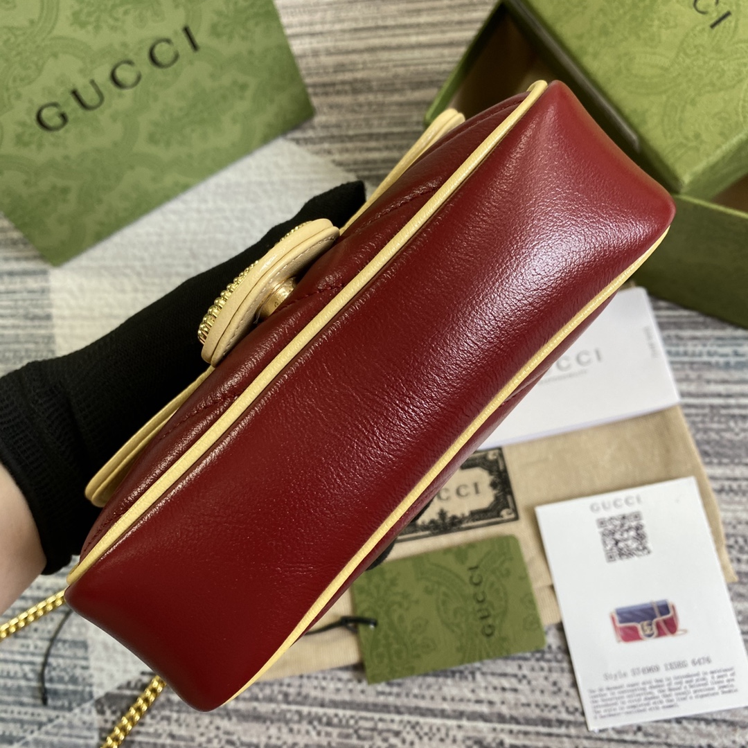 574969 GG Marmont super mini bag, GUCCI Mini Bags for Women