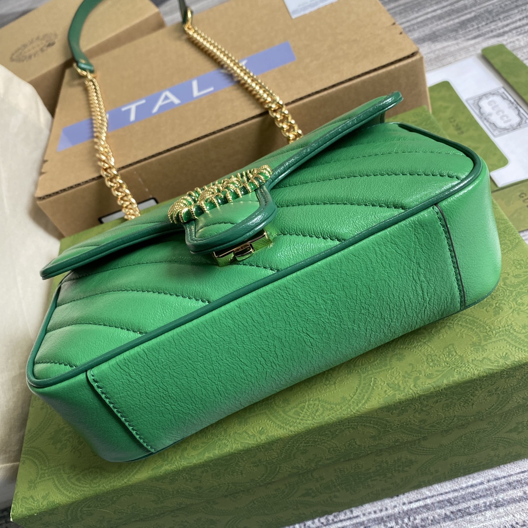 446744 GG Marmont mini matelassé shoulder bag