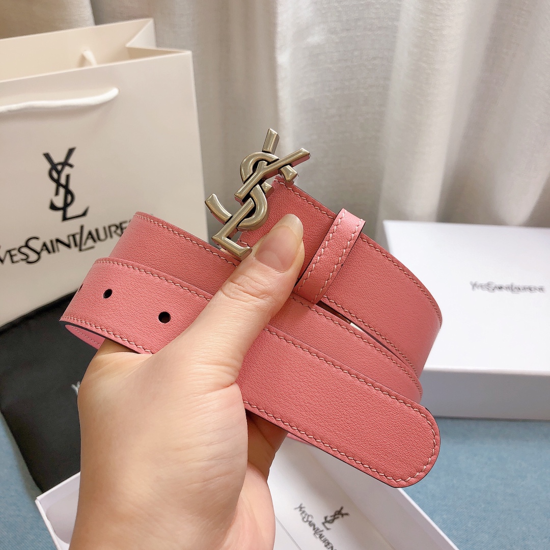 Saint Laurent Belt, Width 30mm