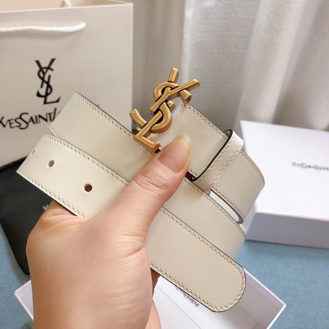 Saint Laurent Belt, Width 30mm