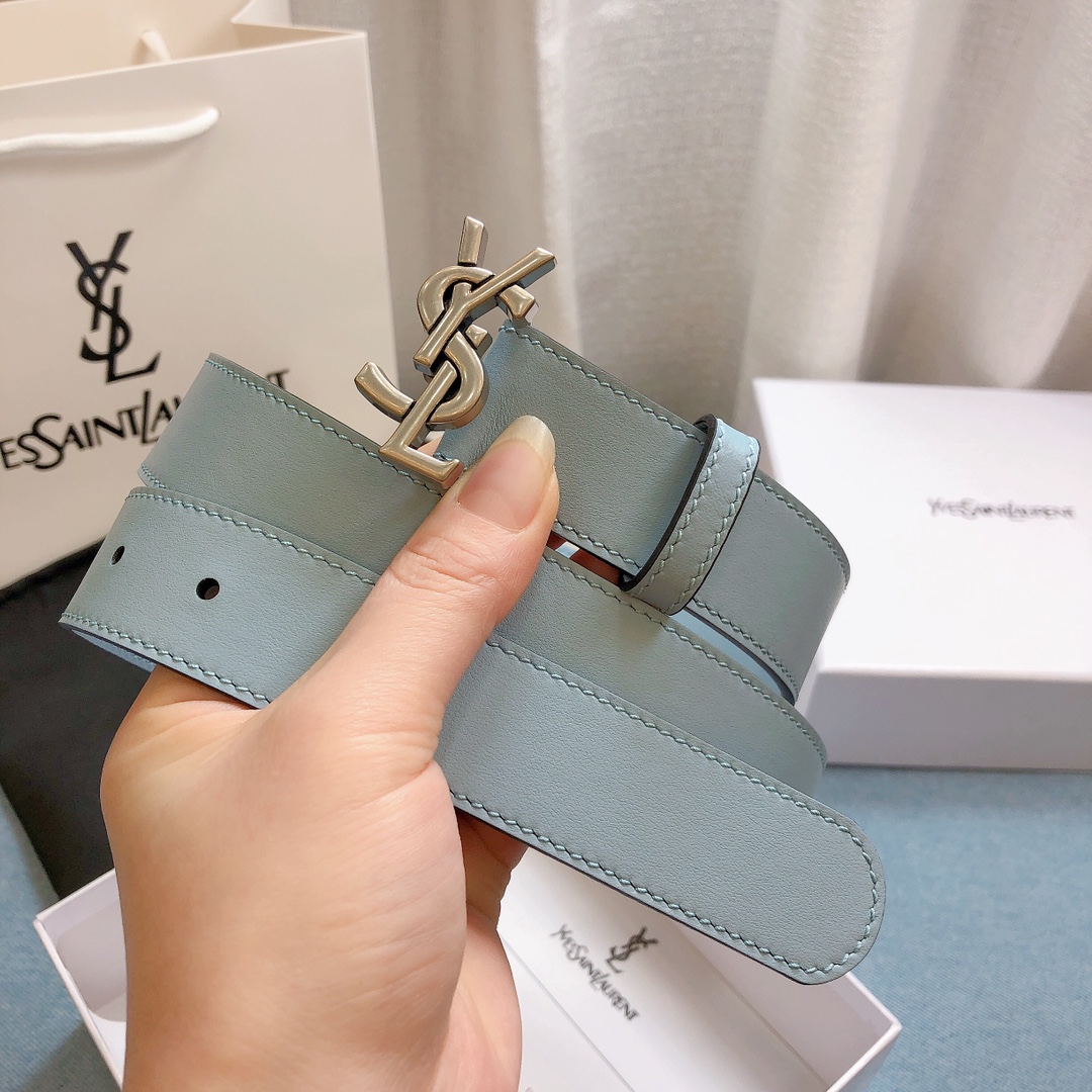Saint Laurent Belt, Width 30mm