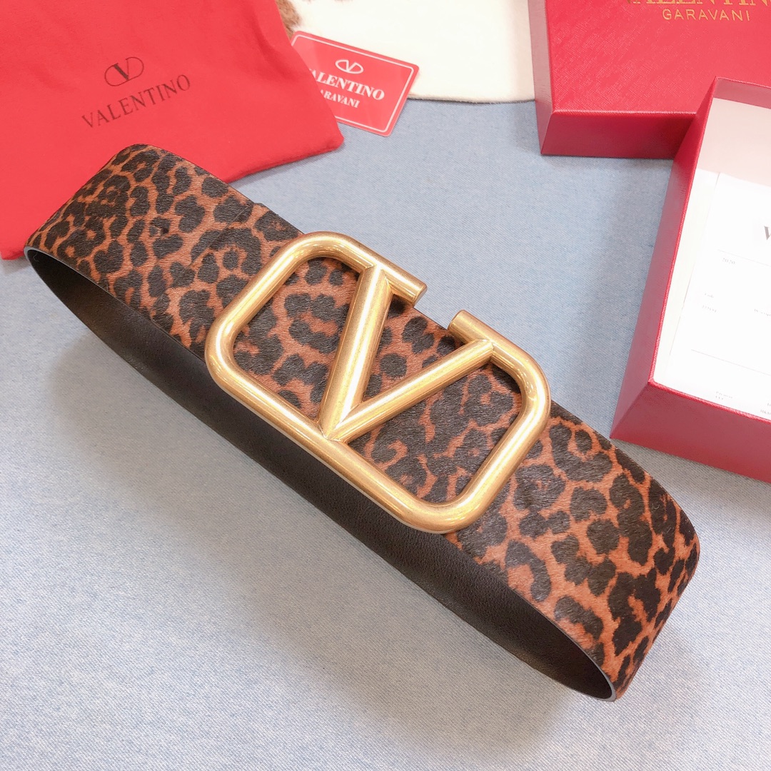 REVERSIBLE VLOGO SIGNATURE BELT IN GLOSSY CALFSKIN 70 MM / 2.8 IN.
