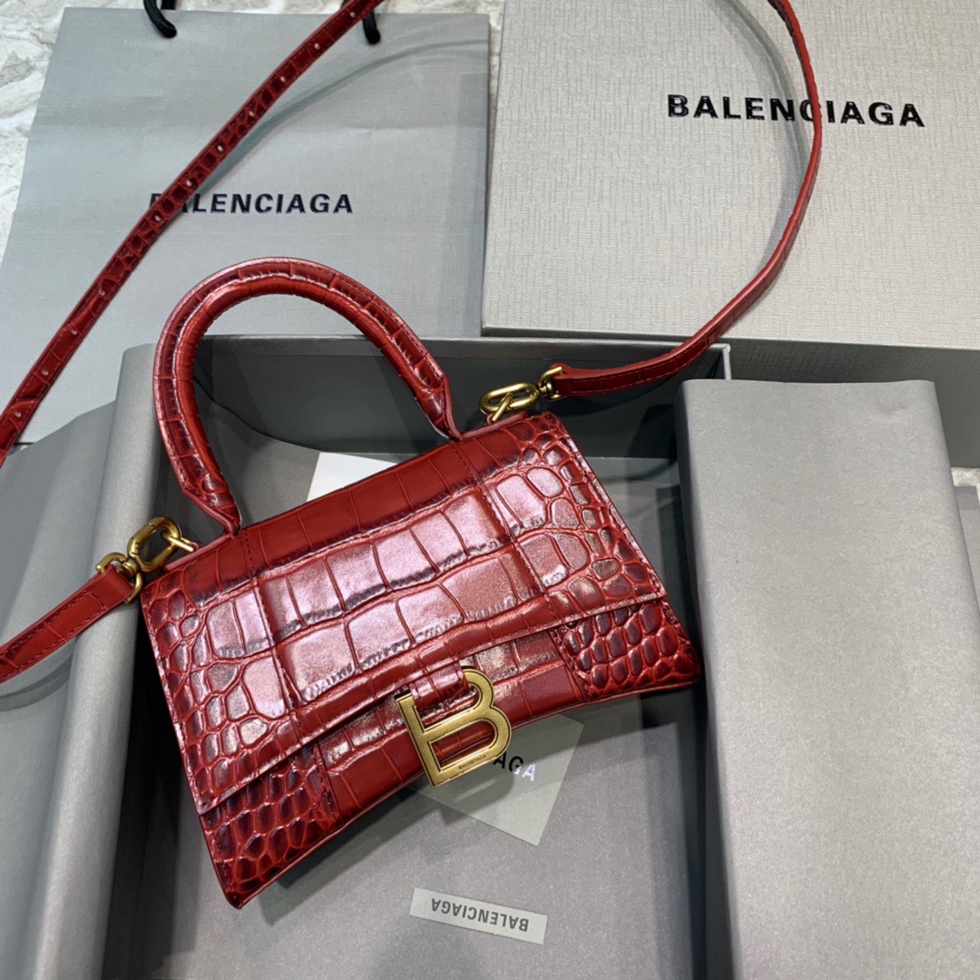 HOURGLASS XS TOP HANDLE BAG, Balenciaga Bag