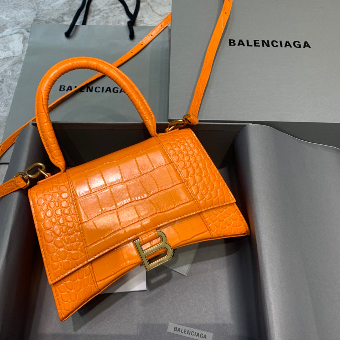 HOURGLASS SMALL TOP HANDLE BAG, Balenciaga Bag