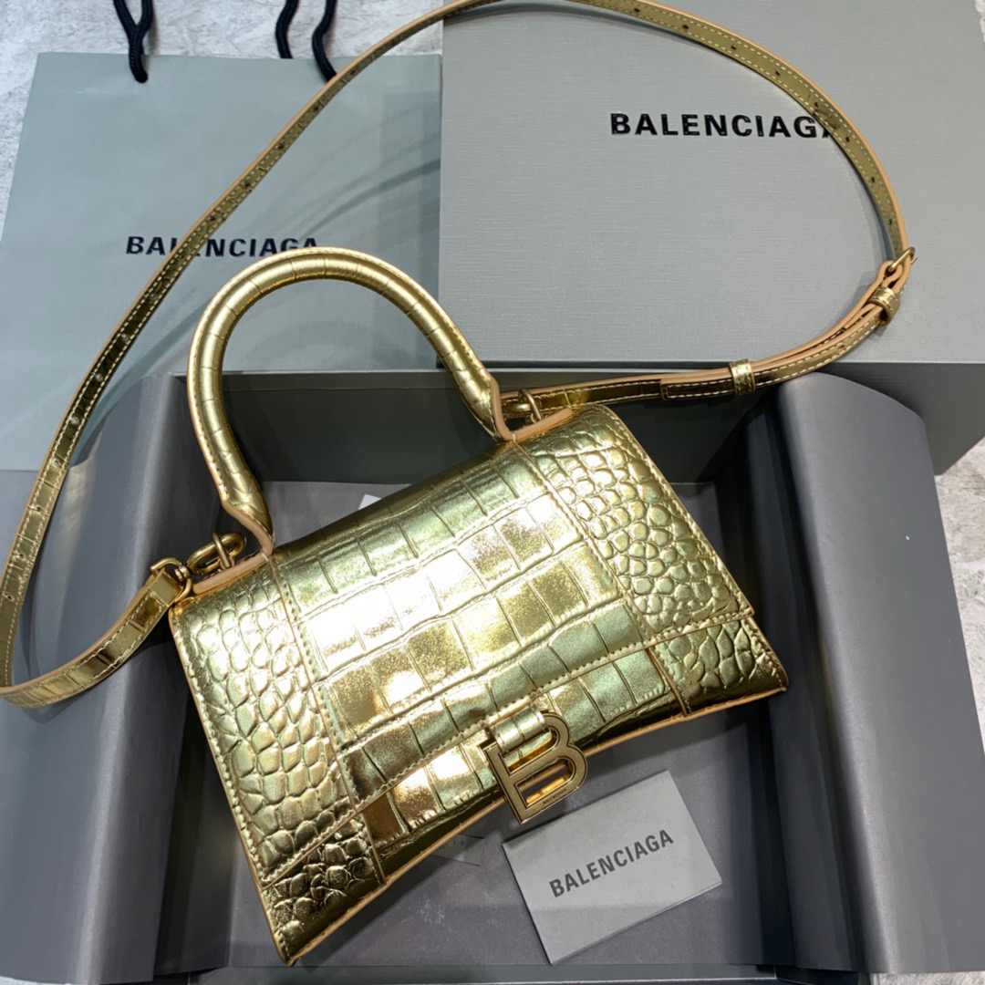 HOURGLASS SMALL TOP HANDLE BAG, Balenciaga Bag