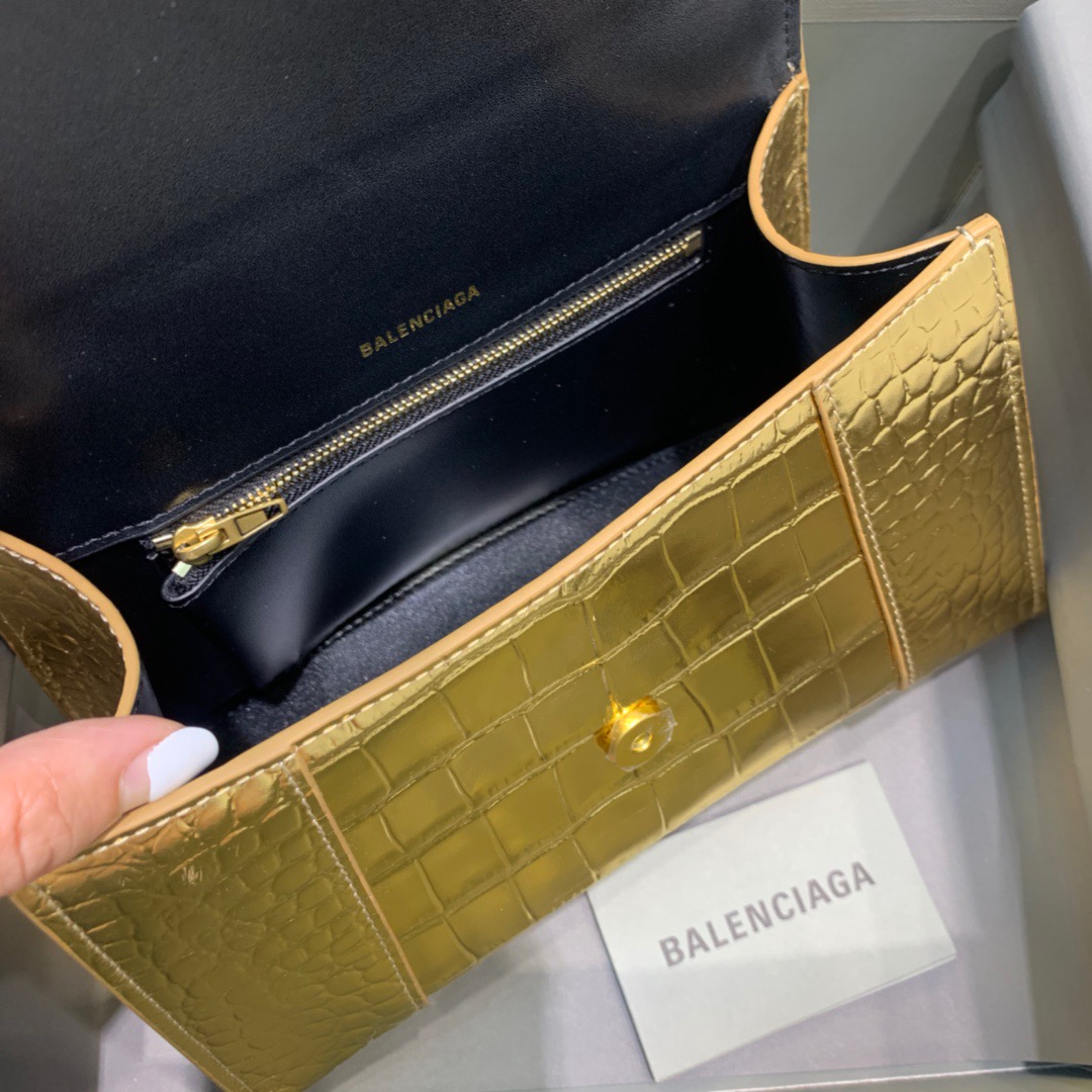 HOURGLASS SMALL TOP HANDLE BAG, Balenciaga Bag