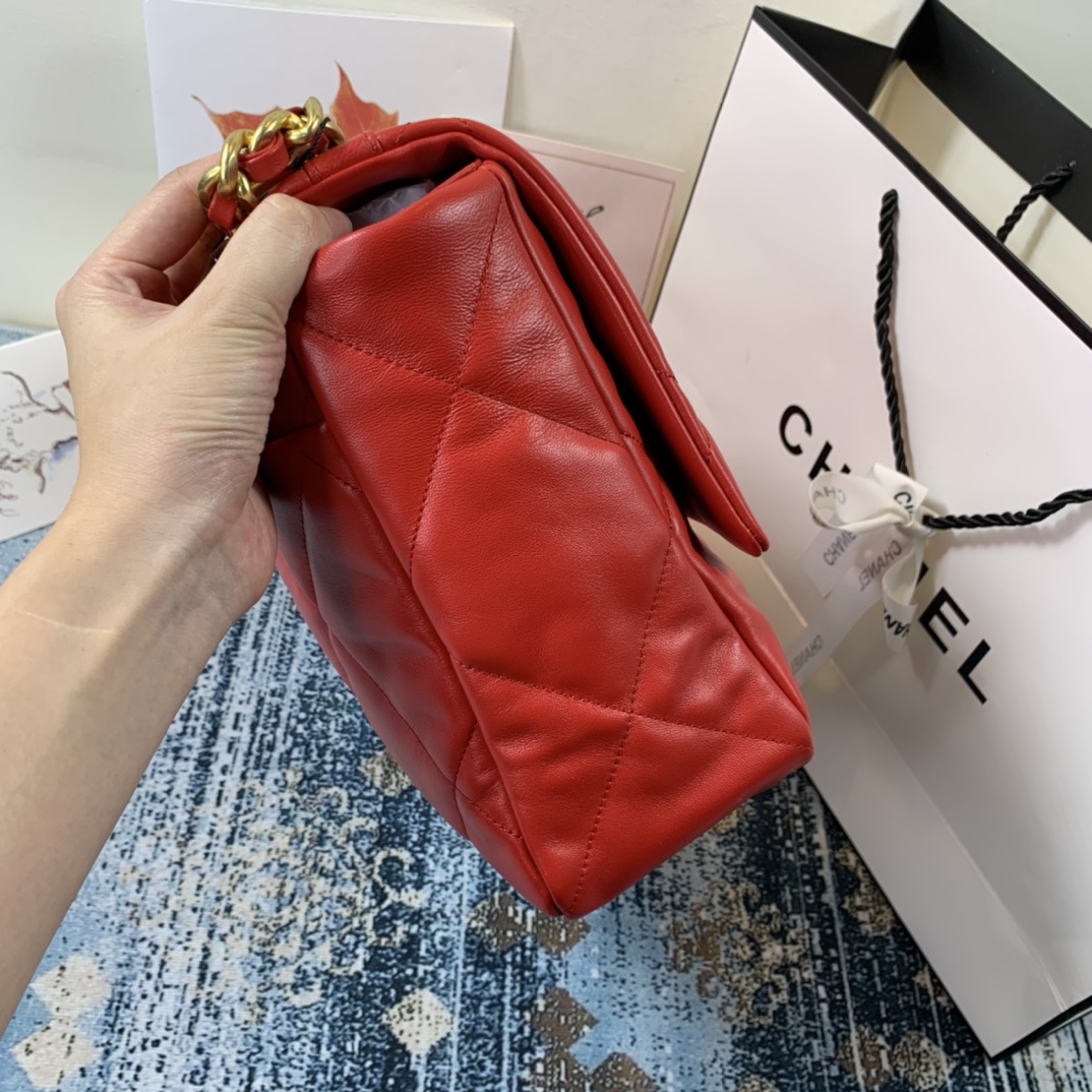 AS1162 chanel 19 maxi flap bag, CHANEL HANDBAGS