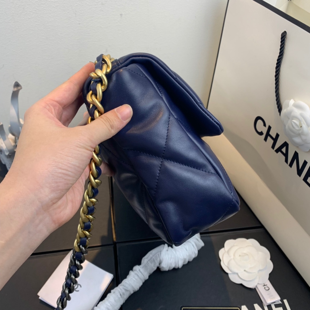 AS1161 chanel 19 large flap bag, CHANEL HANDBAGS