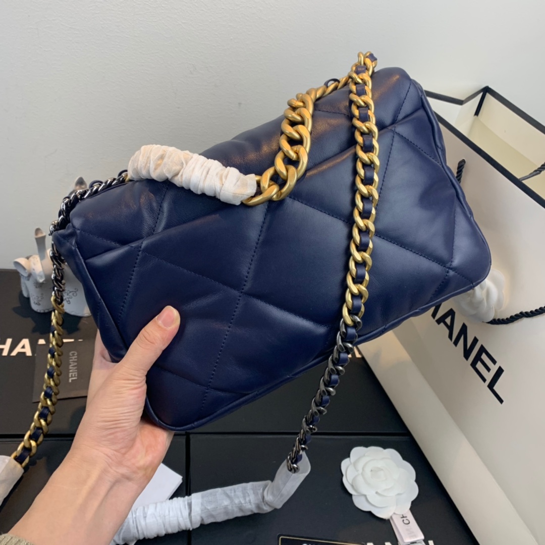 AS1161 chanel 19 large flap bag, CHANEL HANDBAGS