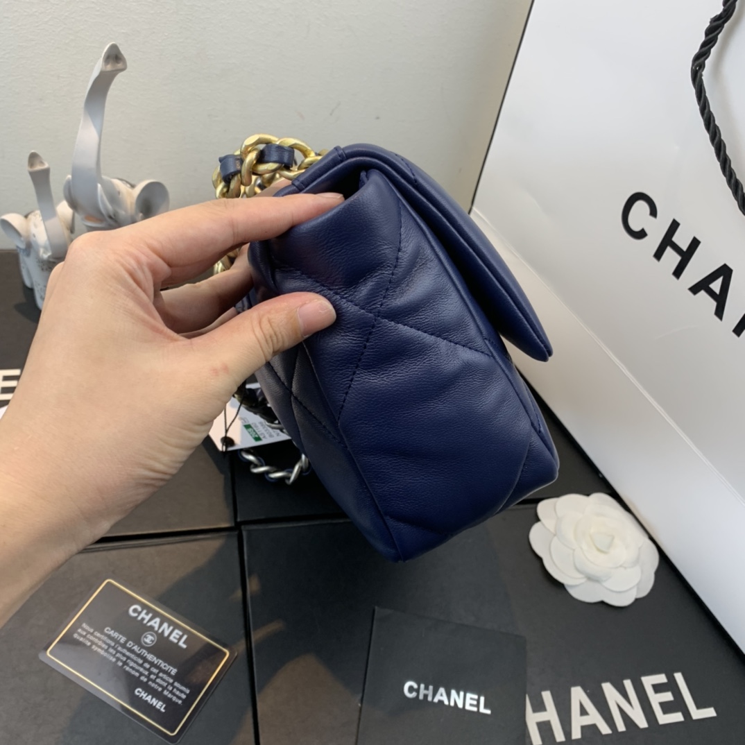 AS1160 chanel 19 small flap bag, CHANEL HANDBAGS