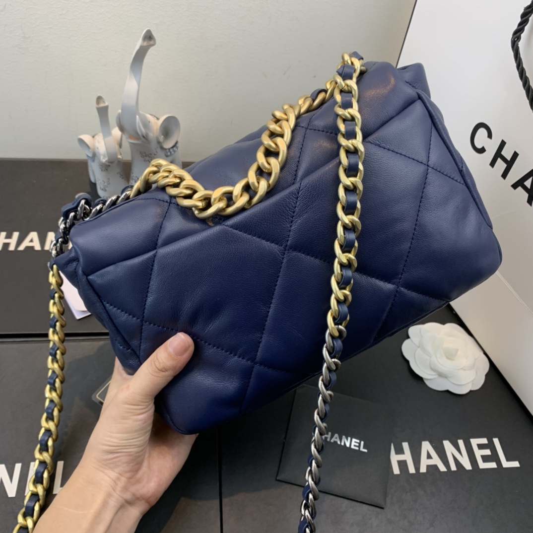 AS1160 chanel 19 small flap bag, CHANEL HANDBAGS