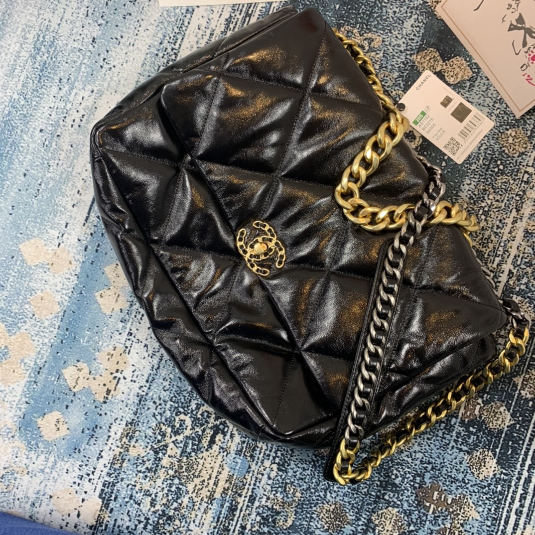 AS1162 chanel 19 maxi flap bag, CHANEL HANDBAGS