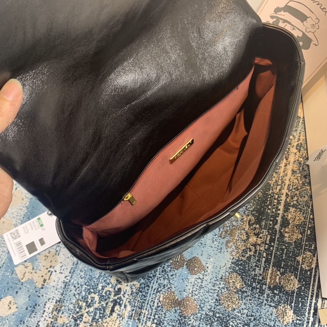 AS1162 chanel 19 maxi flap bag, CHANEL HANDBAGS