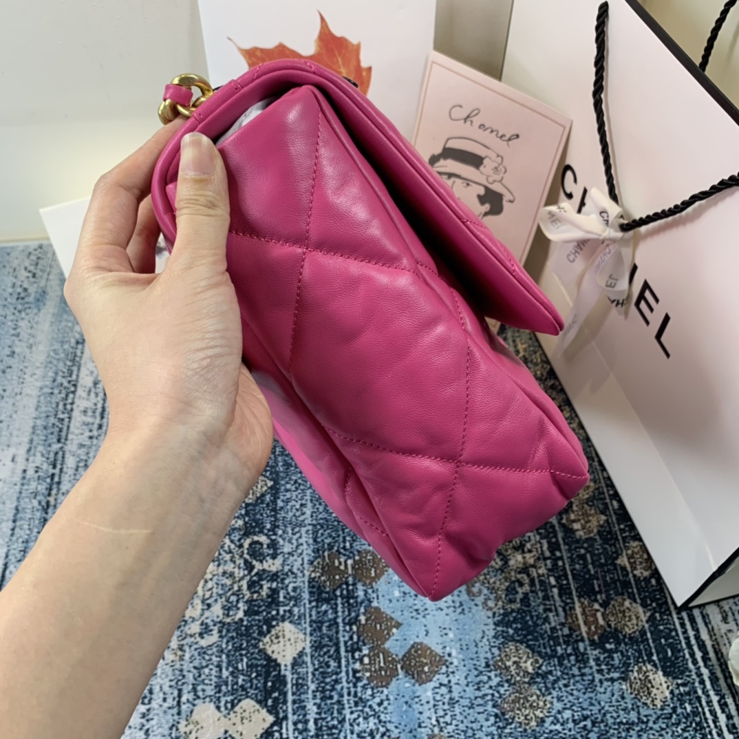 AS1162 chanel 19 maxi flap bag, CHANEL HANDBAGS