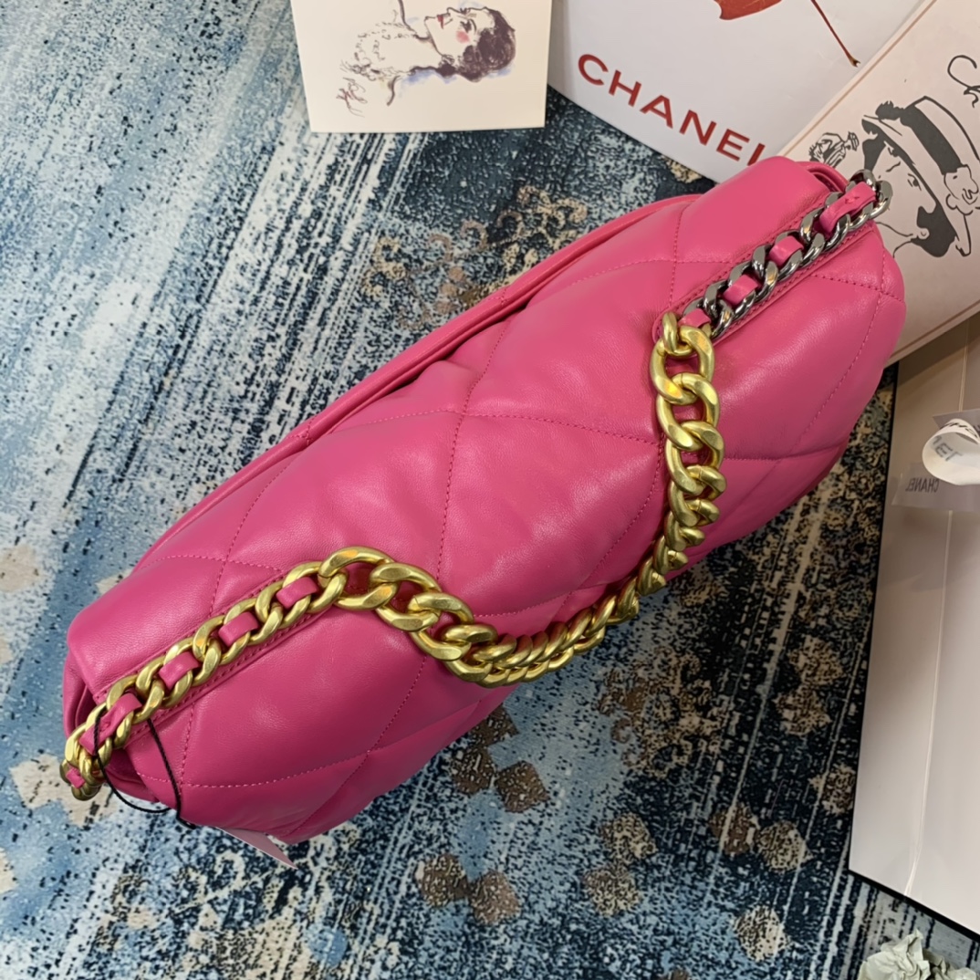 AS1162 chanel 19 maxi flap bag, CHANEL HANDBAGS