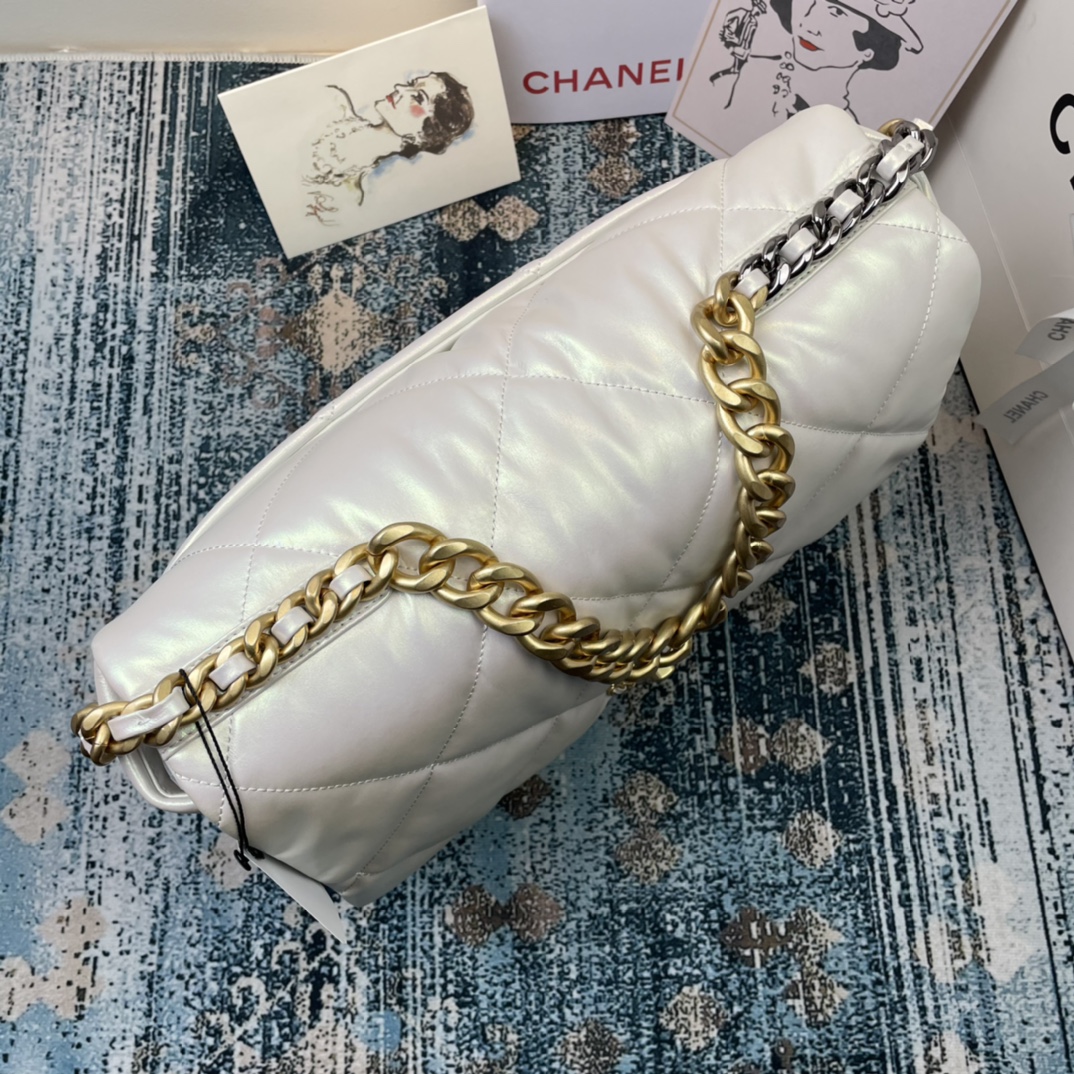 AS1162 chanel 19 maxi flap bag, CHANEL HANDBAGS