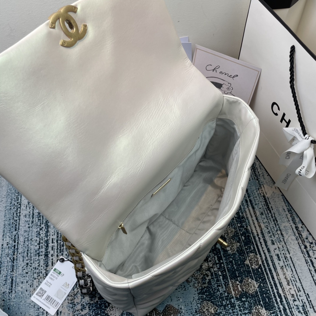 AS1162 chanel 19 maxi flap bag, CHANEL HANDBAGS