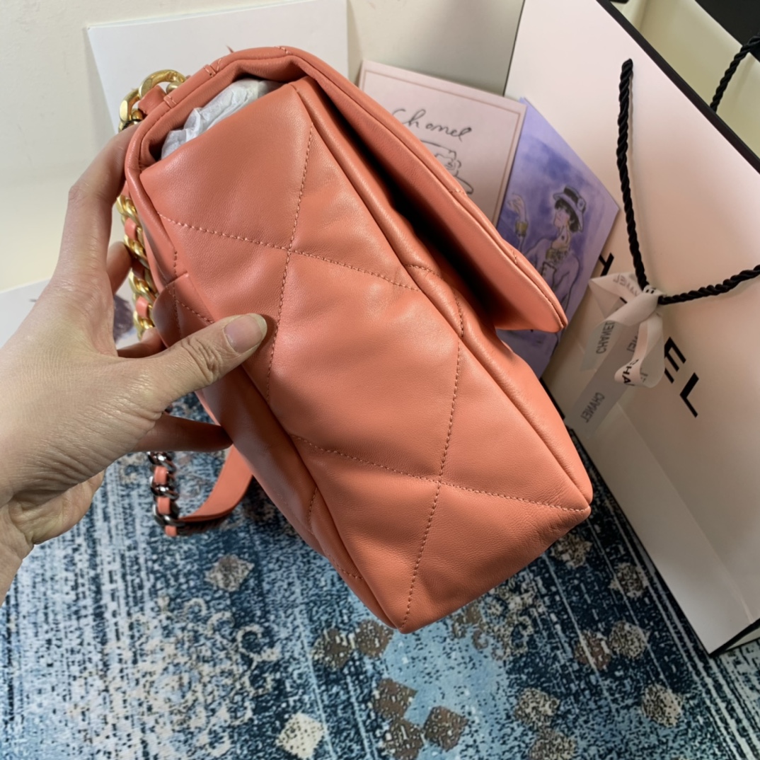 AS1162 chanel 19 maxi flap bag, CHANEL HANDBAGS