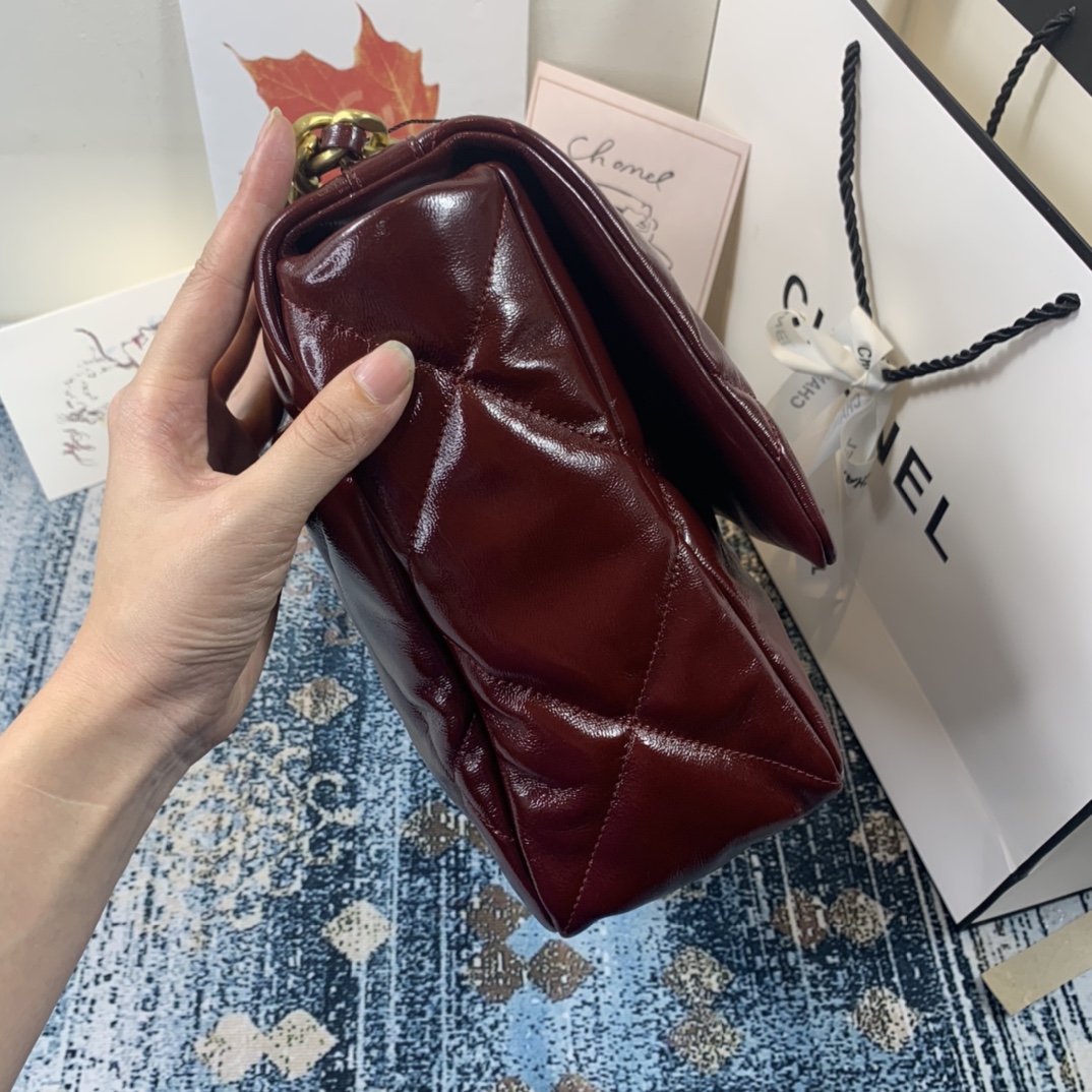 AS1162 chanel 19 maxi flap bag, CHANEL HANDBAGS