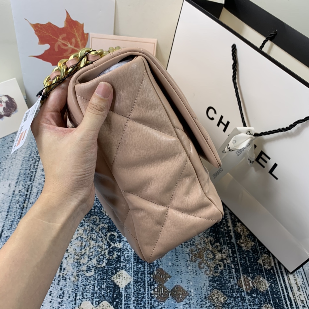 AS1162 chanel 19 maxi flap bag, CHANEL HANDBAGS