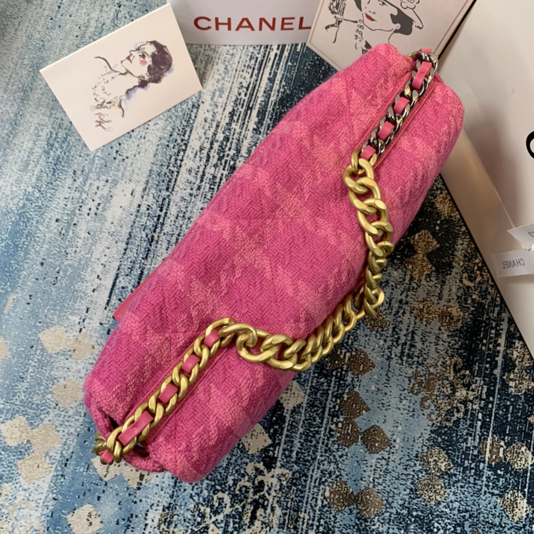AS1162 chanel 19 maxi flap bag, CHANEL HANDBAGS