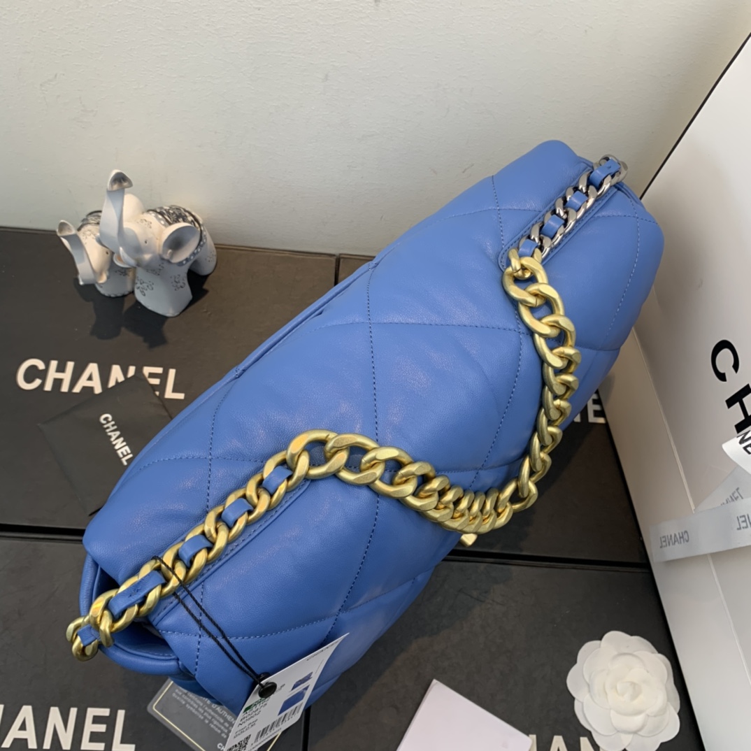 AS1162 chanel 19 maxi flap bag, CHANEL HANDBAGS