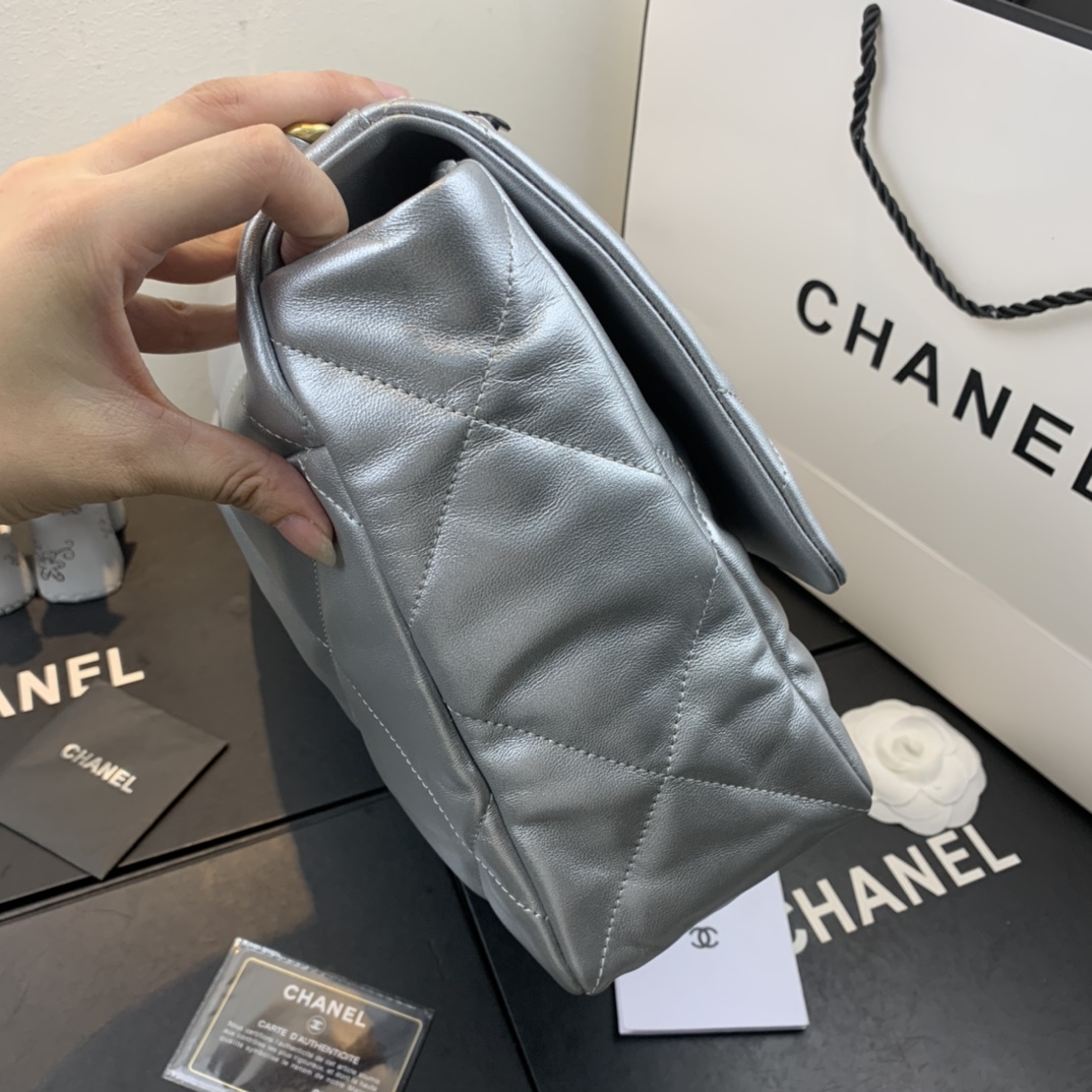 AS1162 chanel 19 maxi flap bag, CHANEL HANDBAGS