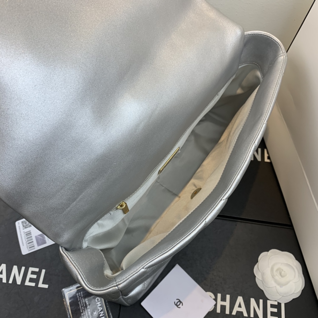 AS1162 chanel 19 maxi flap bag, CHANEL HANDBAGS