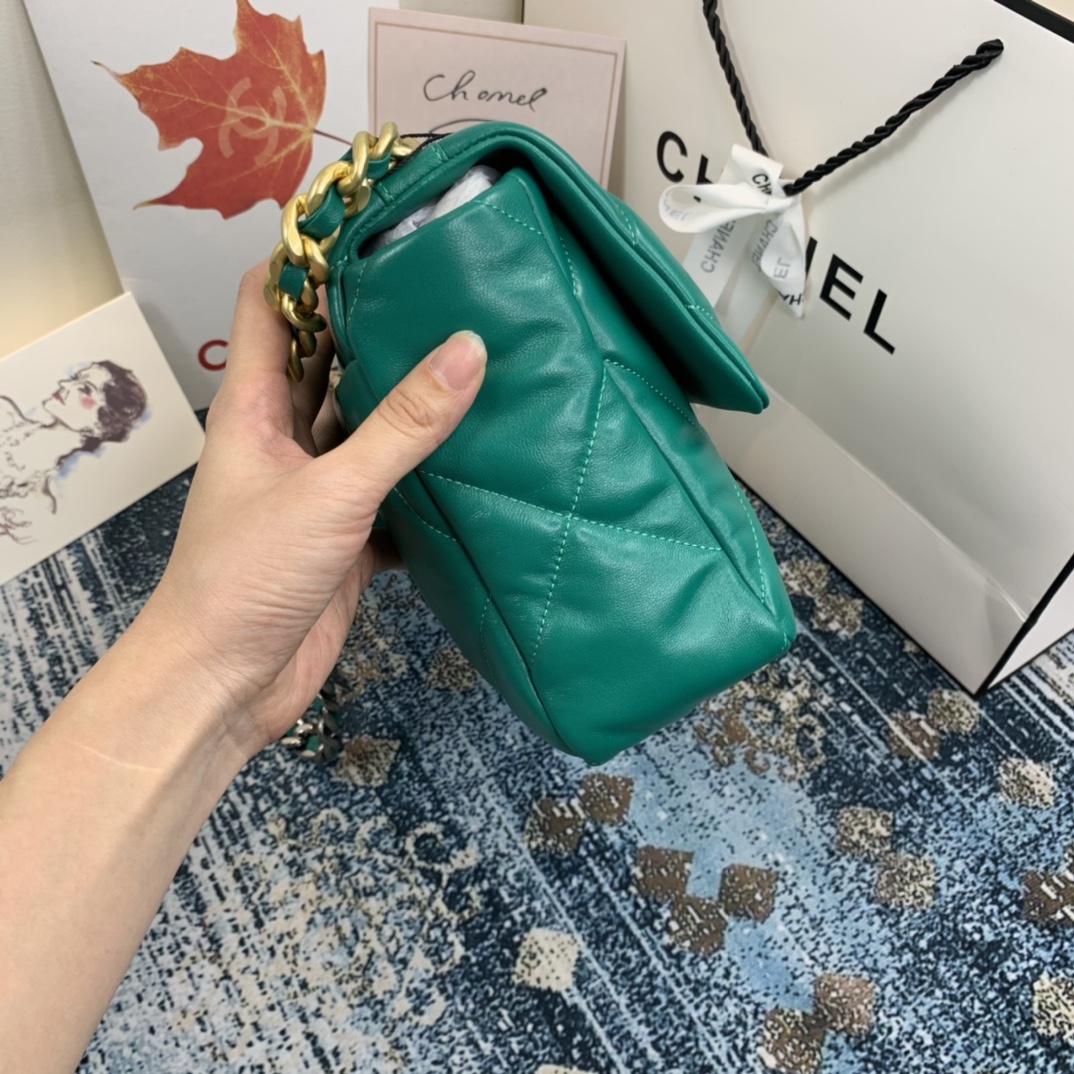 AS1161 chanel 19 large flap bag, CHANEL HANDBAGS