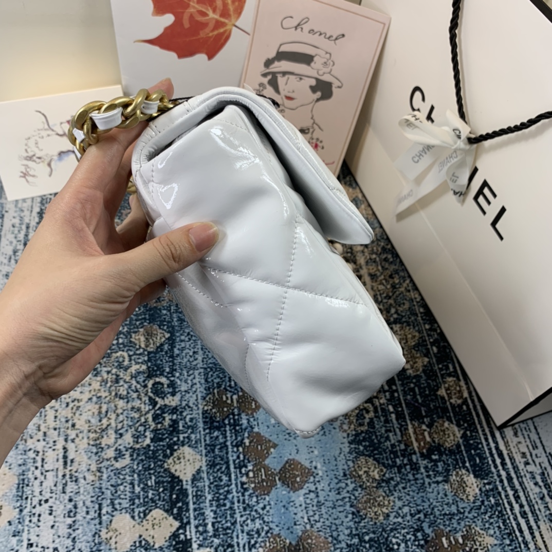 AS1161 chanel 19 large flap bag, CHANEL HANDBAGS