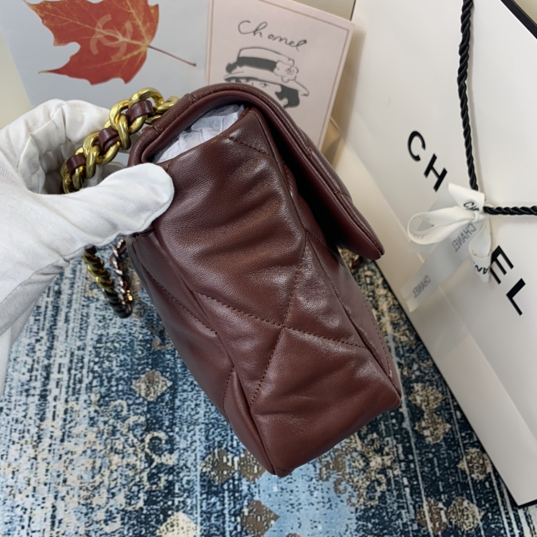 AS1161 chanel 19 large flap bag, CHANEL HANDBAGS