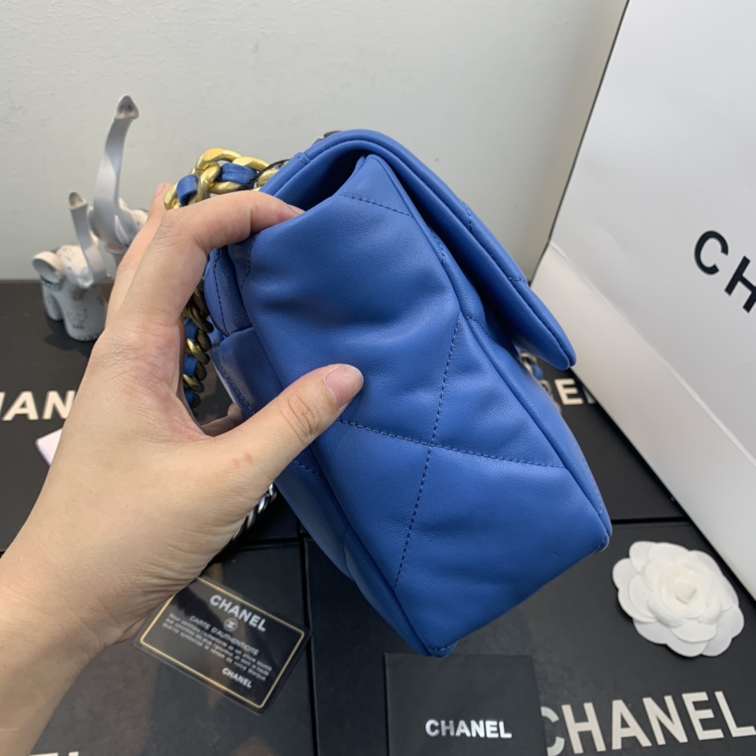AS1161 chanel 19 large flap bag, CHANEL HANDBAGS