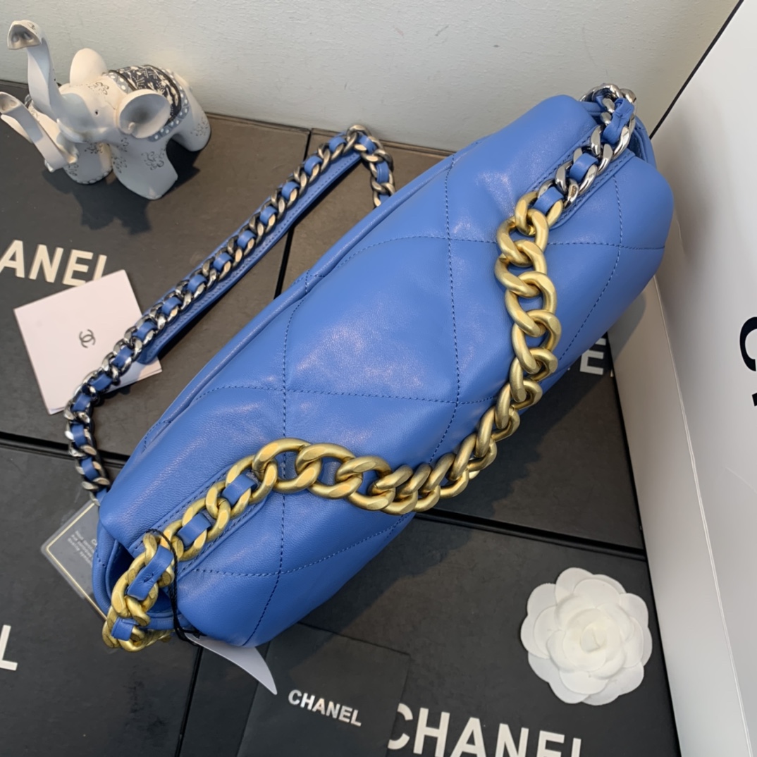 AS1161 chanel 19 large flap bag, CHANEL HANDBAGS