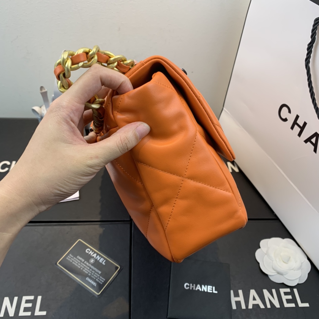 AS1161 chanel 19 large flap bag, CHANEL HANDBAGS