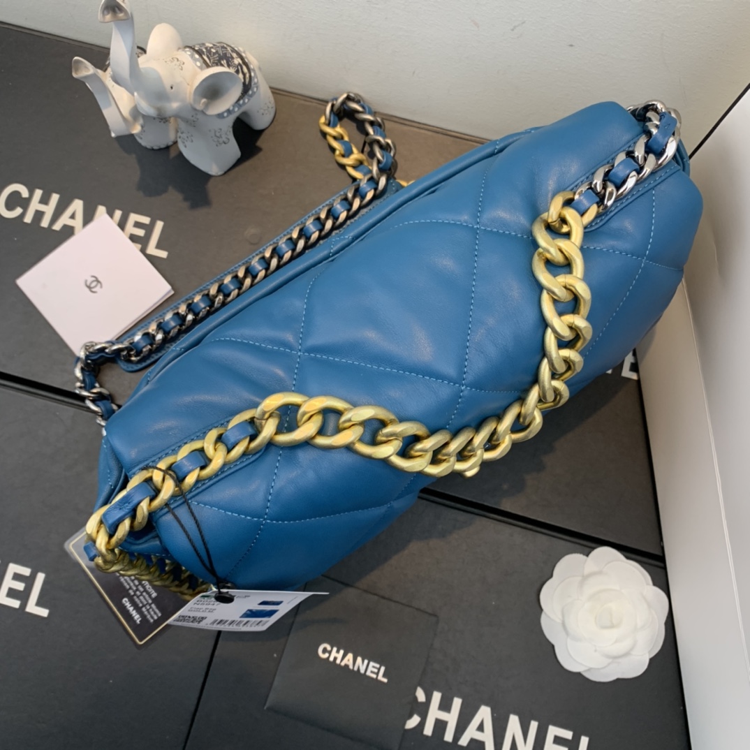 AS1161 chanel 19 large flap bag, CHANEL HANDBAGS