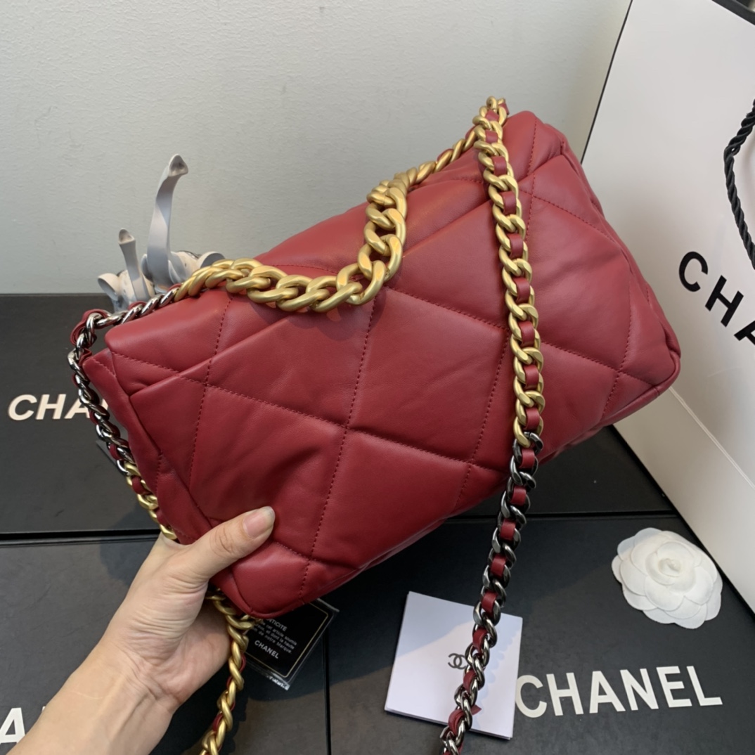 AS1161 chanel 19 large flap bag, CHANEL HANDBAGS