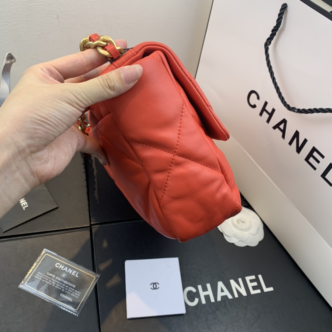 AS1161 chanel 19 large flap bag, CHANEL HANDBAGS