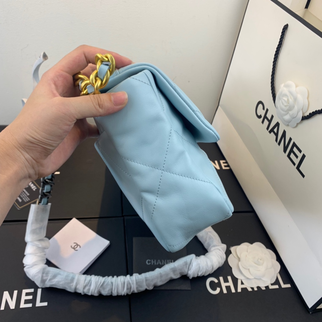 AS1161 chanel 19 large flap bag, CHANEL HANDBAGS